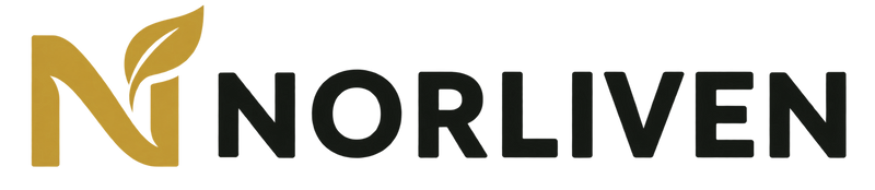 Logo Norliven noir et doré